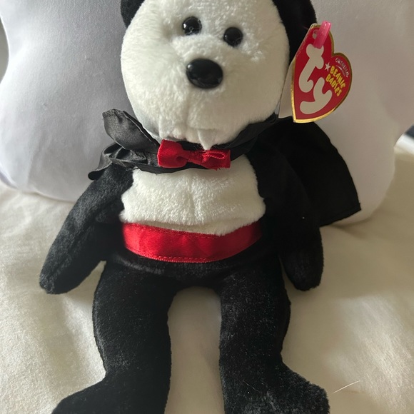 TY original tags  Baron Van Pyre dob October 20, 2006 beanie baby HANDMADE - Picture 7 of 8